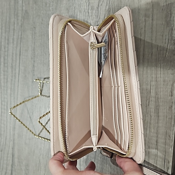 ALDO Champagne pink wallet - Picture 7 of 12